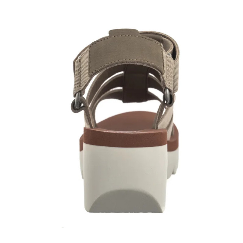 FLY London Yoji Cupi/Elas Milti/Beig/Bric P145198002 (FL420-a) shoes