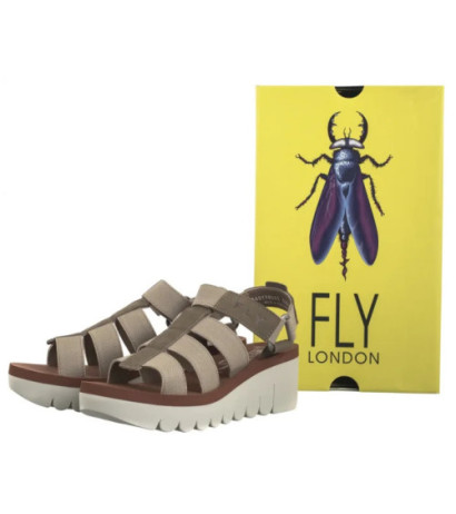 FLY London Yoji Cupi/Elas Milti/Beig/Bric P145198002 (FL420-a) batai
