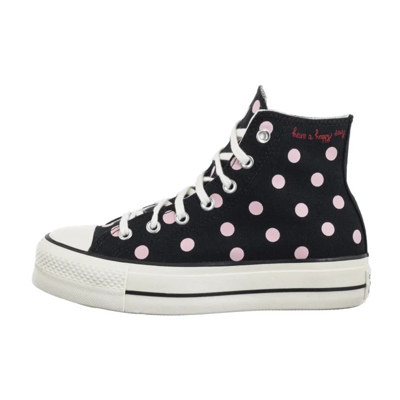 Converse CTAS Lift Hi Black/Summit Pink/Egret A10688C (CO761-a) kurpes