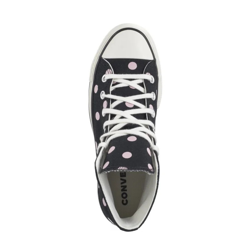 Converse CTAS Lift Hi Black/Summit Pink/Egret A10688C (CO761-a) kurpes