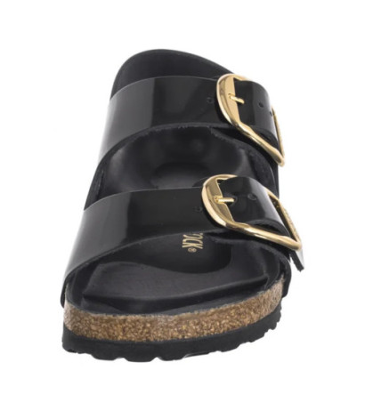 Birkenstock Milano Big Buckle High-Shine Black 1024211  (BK287-a) sandales