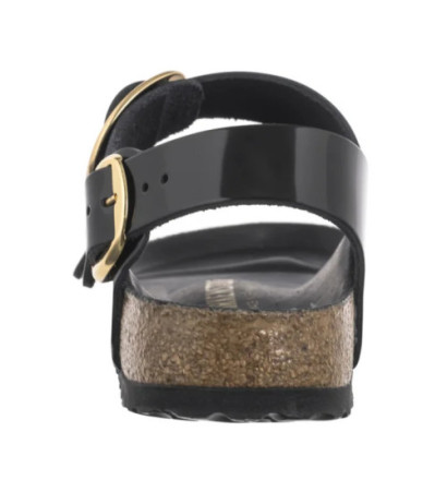 Birkenstock Milano Big Buckle High-Shine Black 1024211  (BK287-a) sandales