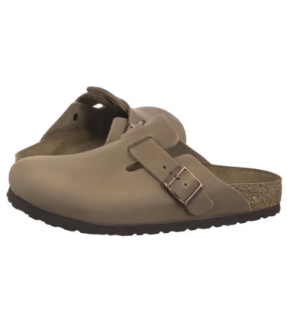 Birkenstock Boston BS  Soft Footbed Tabacco Brown 1019484 (BK288-a) Sieviešu apavi/Flip Flops