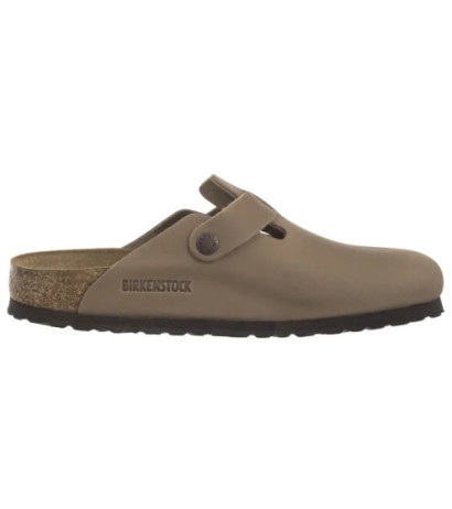 Birkenstock Boston BS  Soft Footbed Tabacco Brown 1019484 (BK288-a) Sieviešu apavi/Flip Flops