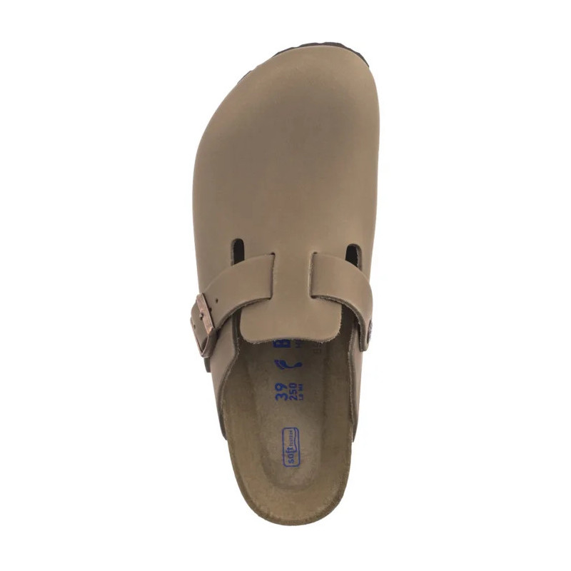 Birkenstock Boston BS  Soft Footbed Tabacco Brown 1019484 (BK288-a) Sieviešu apavi/Flip Flops