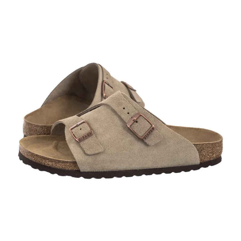 Birkenstock Zurich BS Taupe 0050463 (BK292-a) Sieviešu apavi/Flip Flops