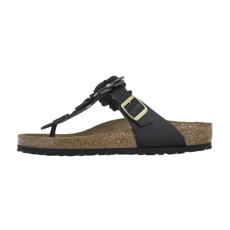 Birkenstock Gizeh Flower Embellishment Black 1026693 (BK294-a) kingad
