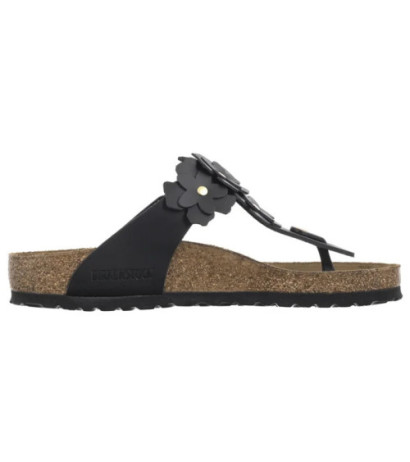 Birkenstock Gizeh Flower Embellishment Black 1026693 (BK294-a) šlepetės