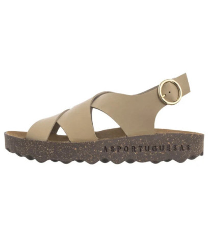 Asportuguesas Cusk L Eco Nubu Beige P018278001 (AP17-a) sandales