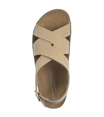 Asportuguesas Cusk L Eco Nubu Beige P018278001 (AP17-a) sandales