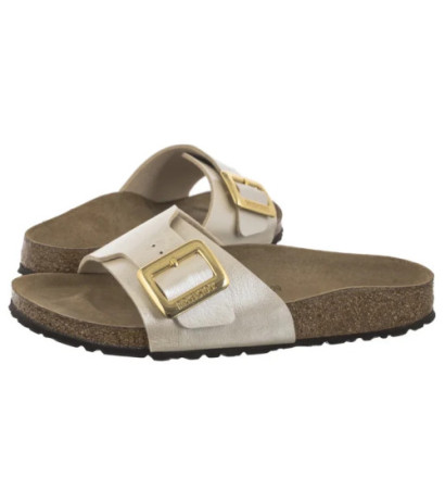 Birkenstock Catalina Cushion Buckle Graceful Pearl White 1029393 (BK289-b) Moteriški batai/šlepetės