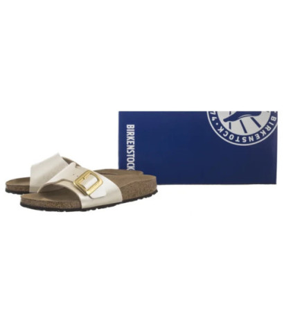 Birkenstock Catalina Cushion Buckle Graceful Pearl White 1029393 (BK289-b) Moteriški batai/šlepetės