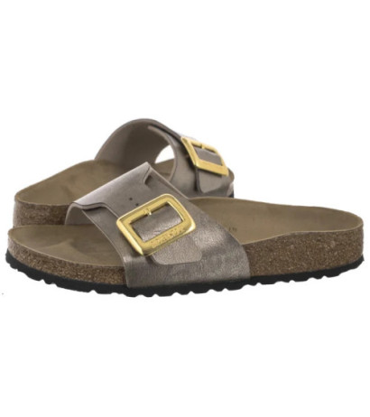Birkenstock Catalina Cushion Buckle Graceful Taupe 1029416 (BK289-c) Sieviešu apavi/Flip Flops