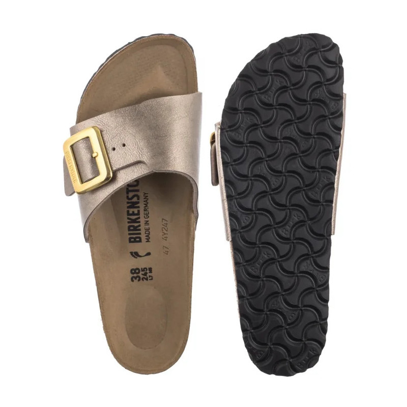 Birkenstock Catalina Cushion Buckle Graceful Taupe 1029416 (BK289-c) Sieviešu apavi/Flip Flops
