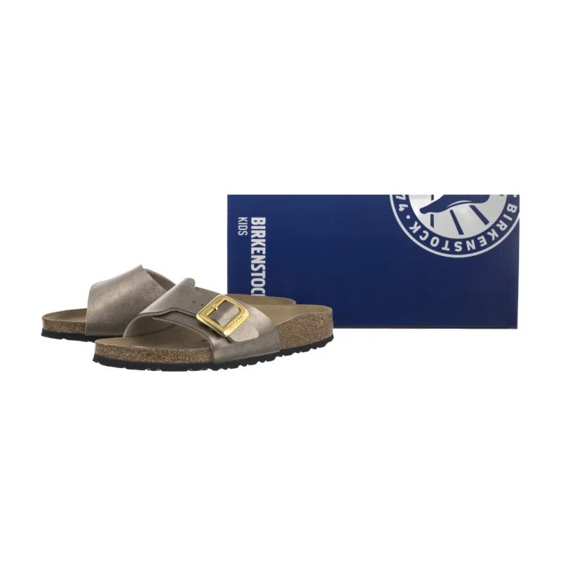 Birkenstock Catalina Cushion Buckle Graceful Taupe 1029416 (BK289-c) Sieviešu apavi/Flip Flops