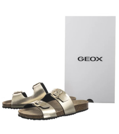 Geox D Brionia L Lt Gold D35LSL 000BN C2012 (GE222-a) Sieviešu apavi/Flip Flops