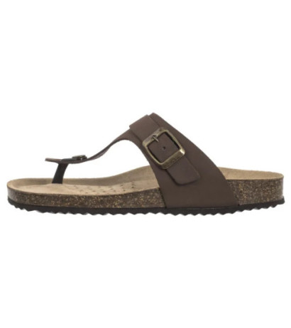 Geox D Brionia K Coffee D35LSK 00032 C6009 (GE224-a) flip flops