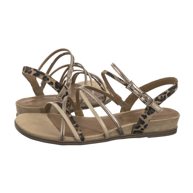 Tamaris Beżowe 1-28103-42 445 Tan Comb (TM528-a) sandales
