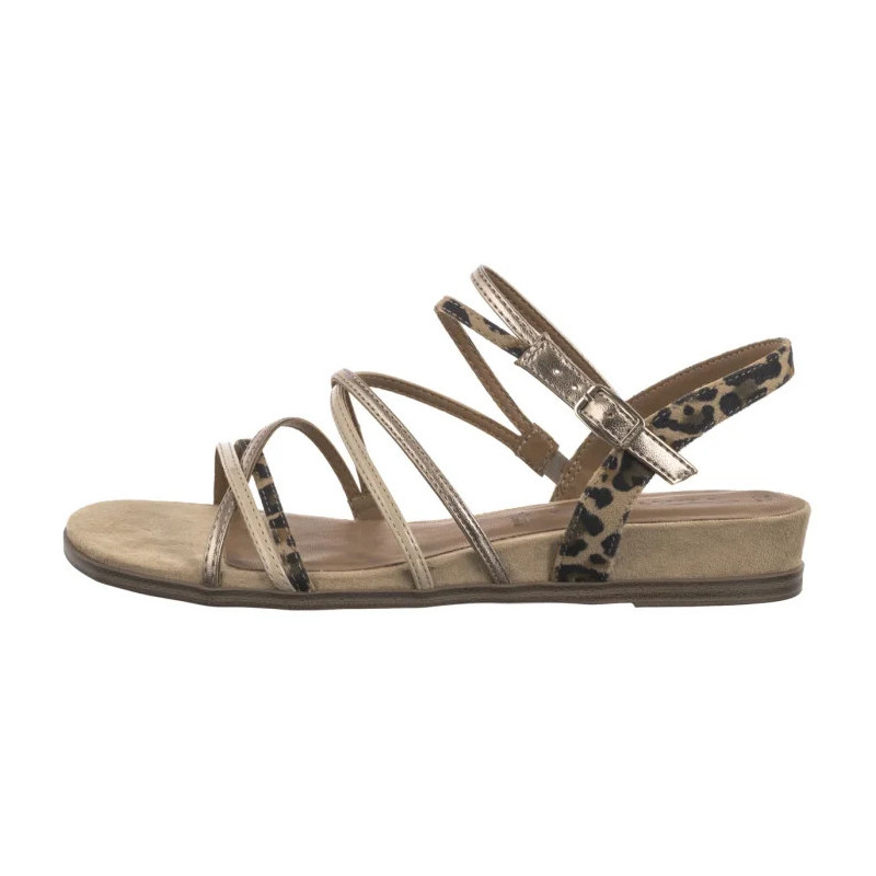 Tamaris Beżowe 1-28103-42 445 Tan Comb (TM528-a) sandales
