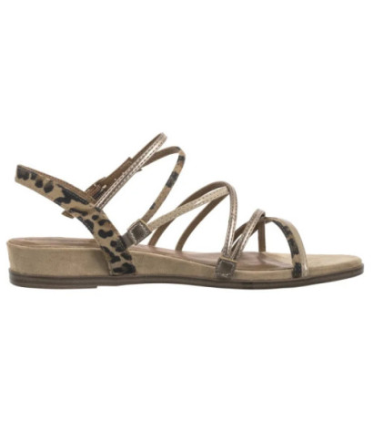 Tamaris Beżowe 1-28103-42 445 Tan Comb (TM528-a) sandals