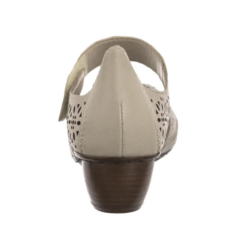 Rieker Beżowe 43750-62 Beige (RI250-a) kingad