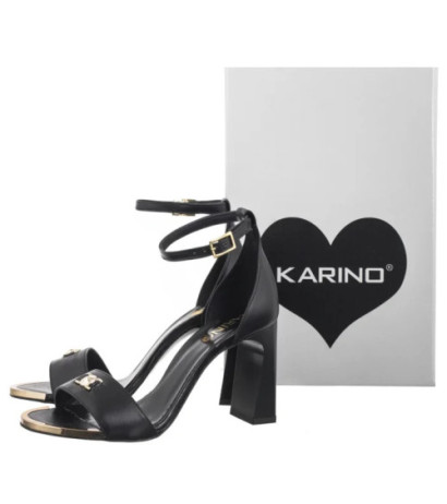 Karino Czarne 5458/076-P (KN14-a) shoes