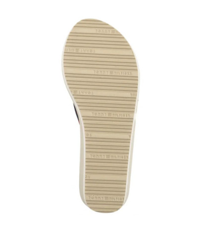 Tommy Hilfiger TH Corporate Wedge Beach Sandal Muslin FW0FW08520 ACJ (TH1314-a) kurpes