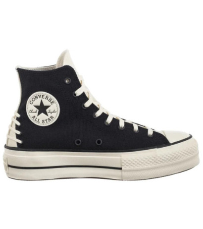 Converse CTAS Lift Hi Black/Egret/Black A12552C (CO763-a) shoes