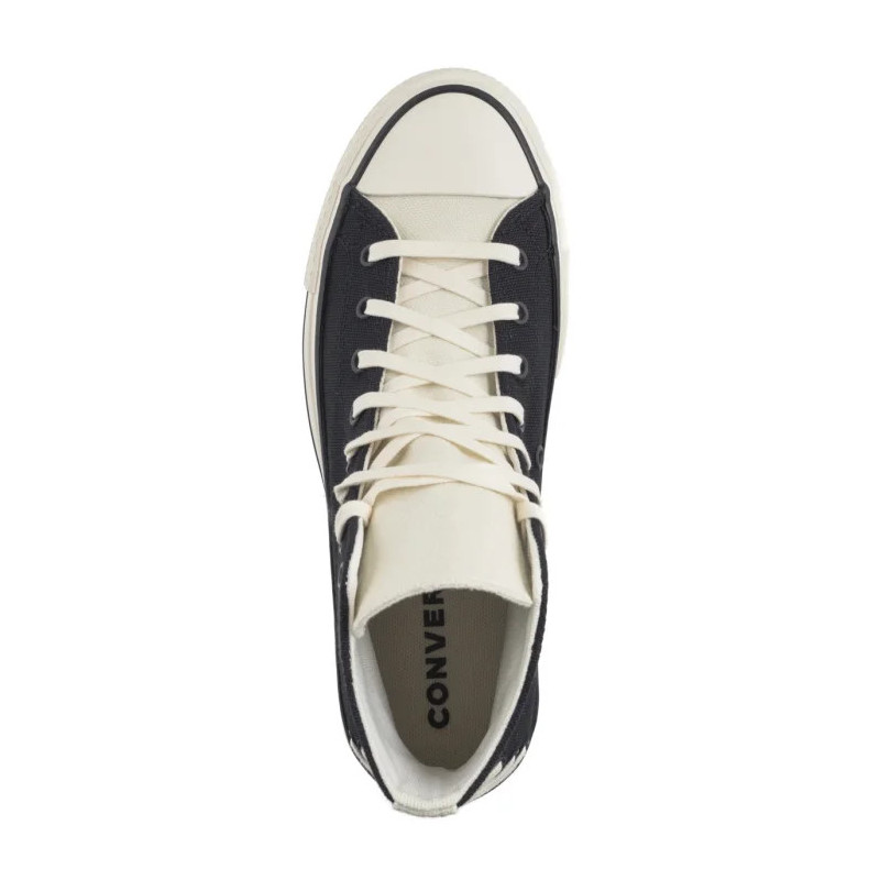 Converse CTAS Lift Hi Black/Egret/Black A12552C (CO763-a) shoes