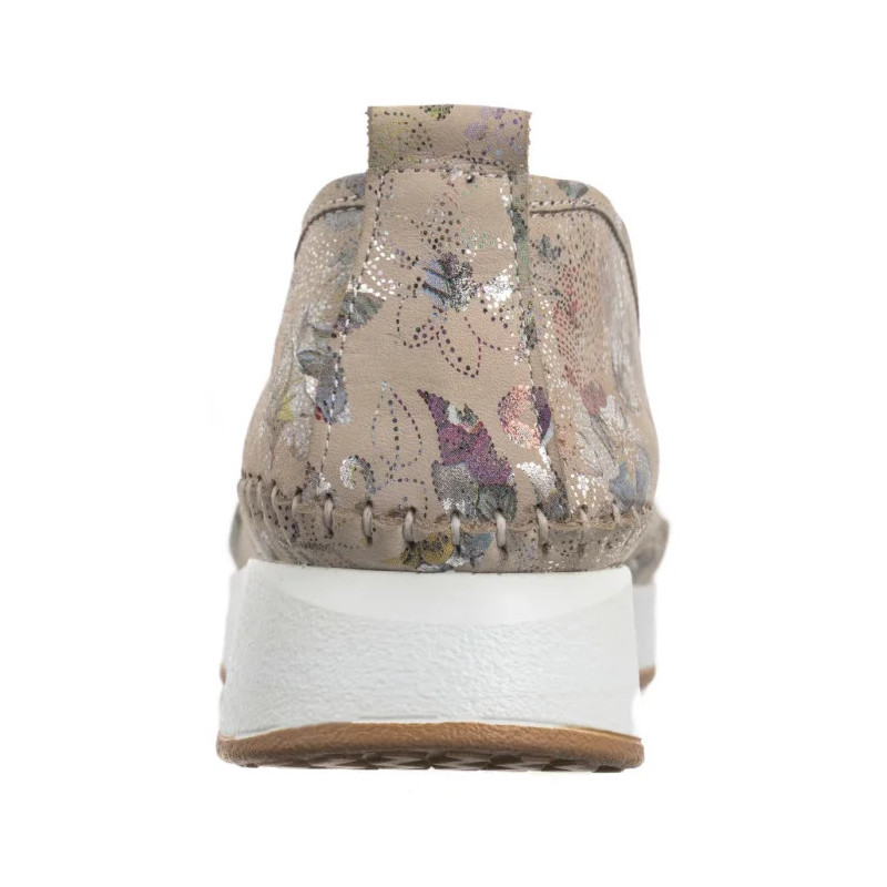 Venezia Beżowe w Kwiaty E124NUBEOBM029 (VE835-a) batai