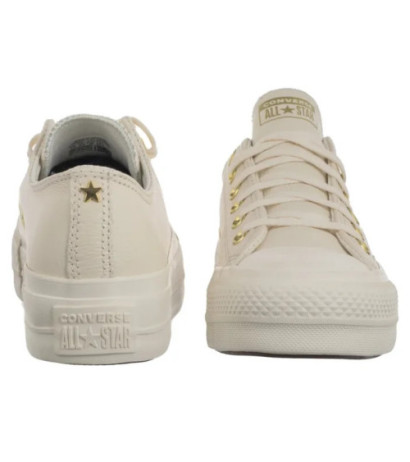 Converse CTAS Lift Ox Egret/Egret/Gold A12765C (CO766-a) bateliai