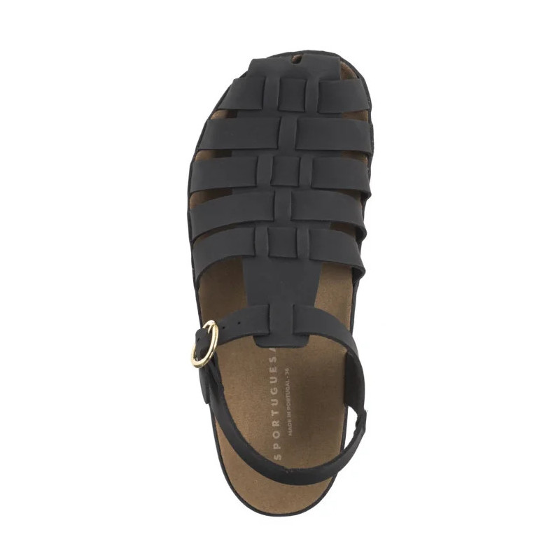 Asportuguesas Calix L Eco Nubu Black P018277000 (AP19-a) sandalai