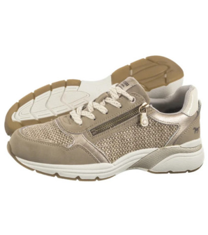 Mustang Beżowe 1512-303-4 (MU572-a) kurpes