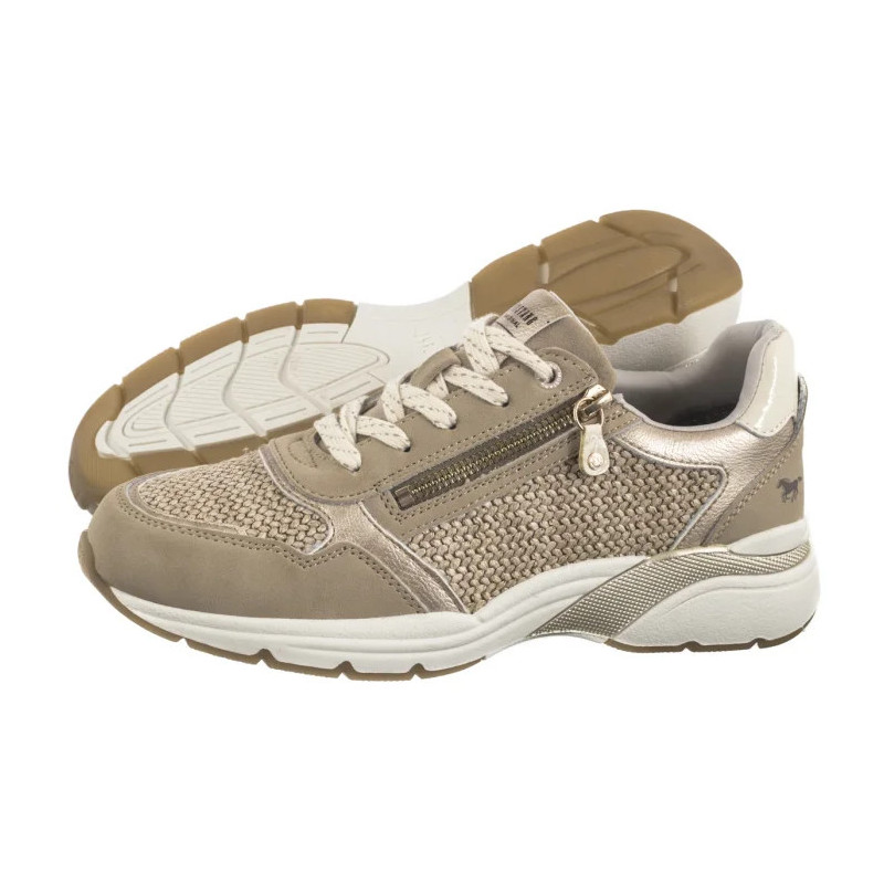 Mustang Beżowe 1512-303-4 (MU572-a) shoes