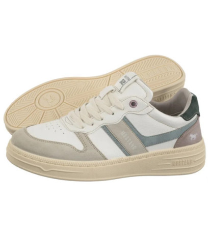 Mustang Białe 1510-301-242 (MU576-a) sporta apavi