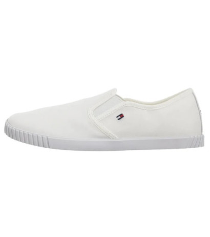 Tommy Hilfiger Canvas Slip-On Sneaker White FW0FW08640 YBS (TH1315-a) kurpes