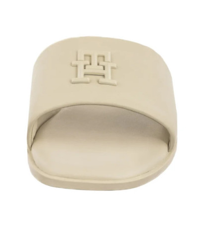 Tommy Hilfiger TH Logo Hardware Leather Mule Muslin FW0FW08806 ACJ (TH1320-a) Moteriški batai/šlepetės