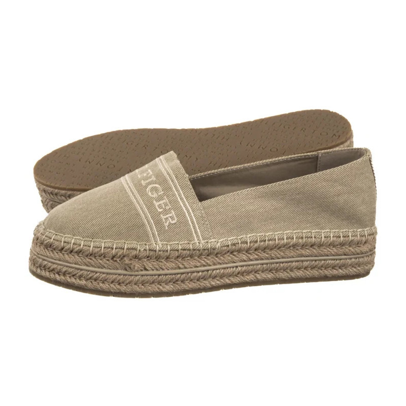 Tommy Hilfiger Denim Platform Espadrille Horsedish FW0FW08543 ACC (TH1322-a) sportiniai bateliai