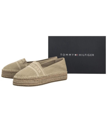 Tommy Hilfiger Denim Platform Espadrille Horsedish FW0FW08543 ACC (TH1322-a) sneakers
