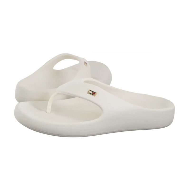 Tommy Hilfiger TH Comfort Beach Sandal Ancient White FW0FW08522 YBH (TH1324-a) apavi