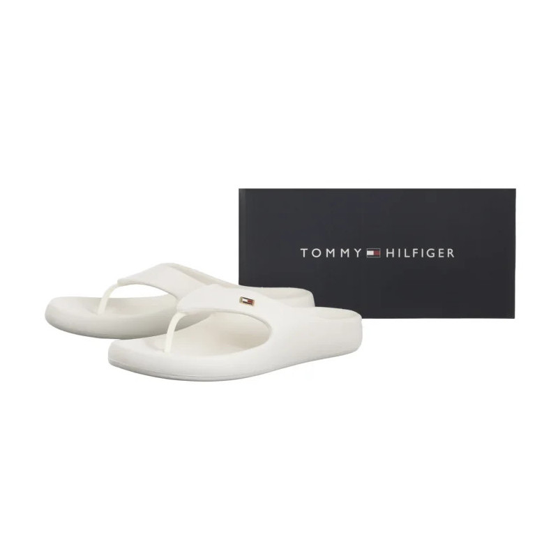 Tommy Hilfiger TH Comfort Beach Sandal Ancient White FW0FW08522 YBH (TH1324-a) apavi