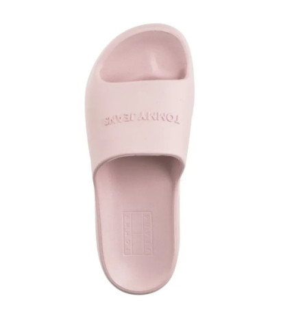 Tommy Hilfiger Tjw Chunky Pool Slide Ess Delicate Pink EN0EN02879 TIO (TH1325-a) Moteriški batai/šlepetės