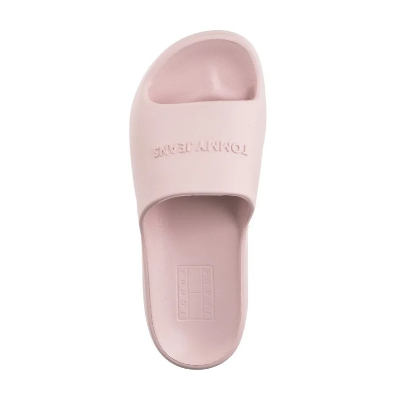 Tommy Hilfiger Tjw Chunky Pool Slide Ess Delicate Pink EN0EN02879 TIO (TH1325-a) Moteriški batai/šlepetės
