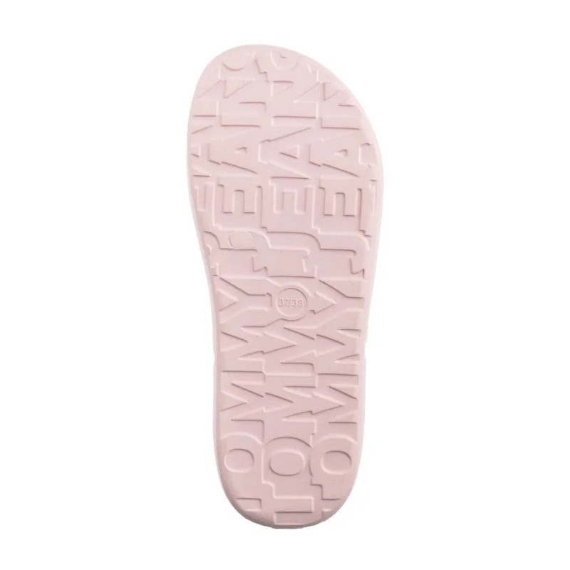 Tommy Hilfiger Tjw Chunky Pool Slide Ess Delicate Pink EN0EN02879 TIO (TH1325-a) Moteriški batai/šlepetės