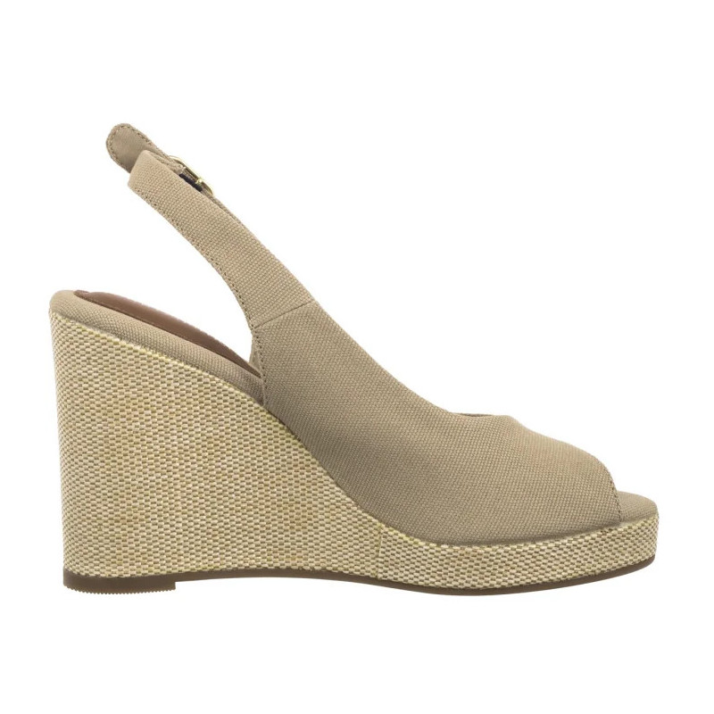 Tommy Hilfiger Flag High Wedge Espad Slingback Horseradish FW0FW08597 ACC (TH1327-a) kingad