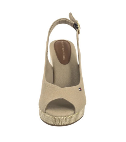 Tommy Hilfiger Flag High Wedge Espad Slingback Horseradish FW0FW08597 ACC (TH1327-a) batai