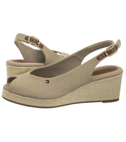 Tommy Hilfiger Flag Mid Wedge Espad Slingback Horserdish FW0FW08595 ACC (TH1328-a) batai