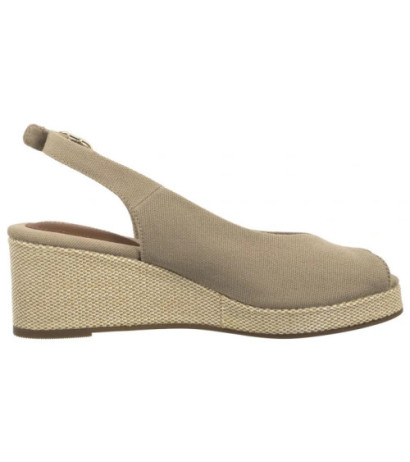 Tommy Hilfiger Flag Mid Wedge Espad Slingback Horserdish FW0FW08595 ACC (TH1328-a) shoes