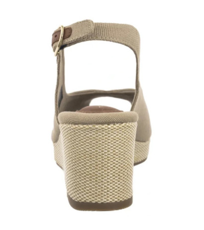 Tommy Hilfiger Flag Mid Wedge Espad Slingback Horserdish FW0FW08595 ACC (TH1328-a) kurpes