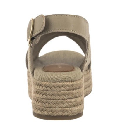 Tommy Hilfiger Denim Espadrille Platform Sandal Horseradish FW0FW08669 ACC (TH1333-a) kurpes